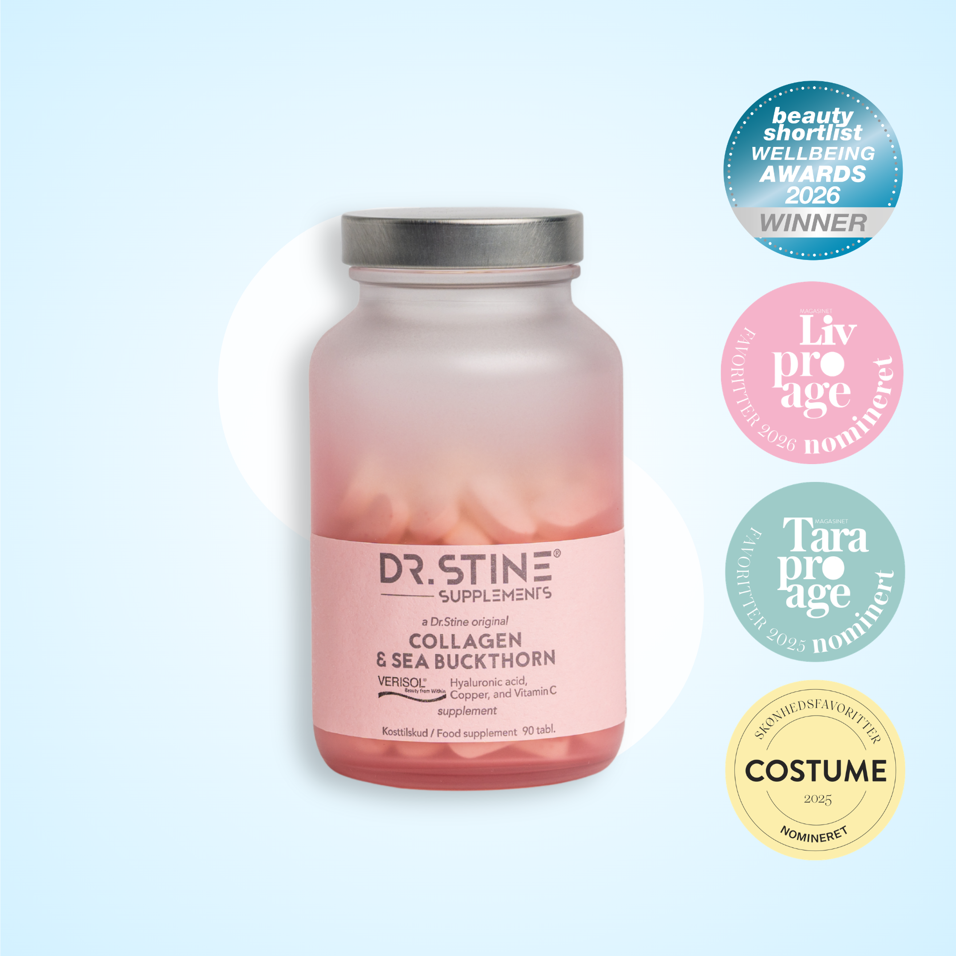 Dr.Stine COLLAGEN with Sea Buckthorn kosttillskott